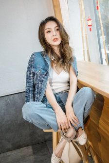 汉服女装齐胸襦裙被c到喷水